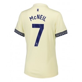 Everton Dwight McNeil #7 Uit tenue Dames 2025-26 Korte Mouw